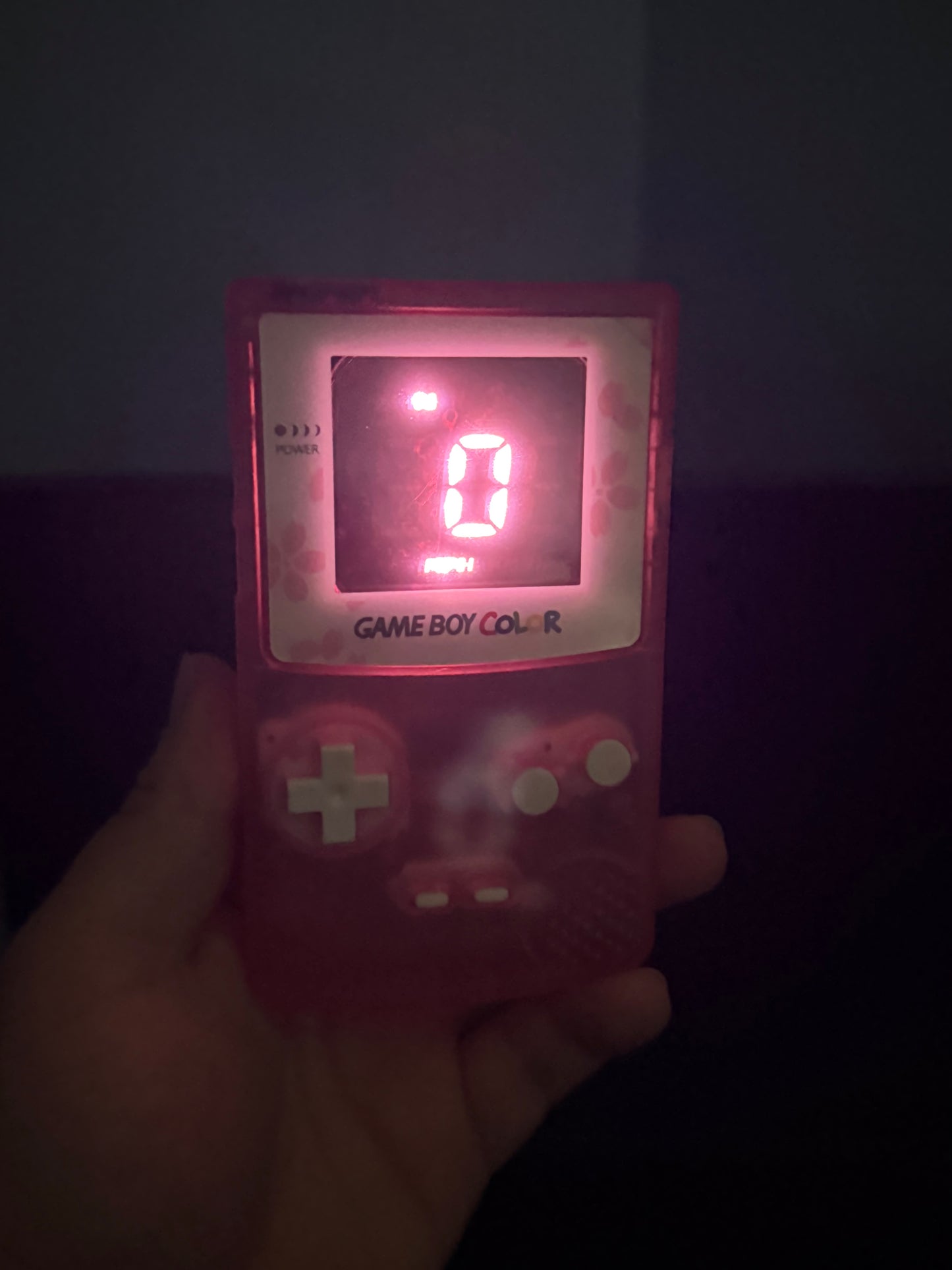Gameboy Speedometer Screen Color ADD-ON