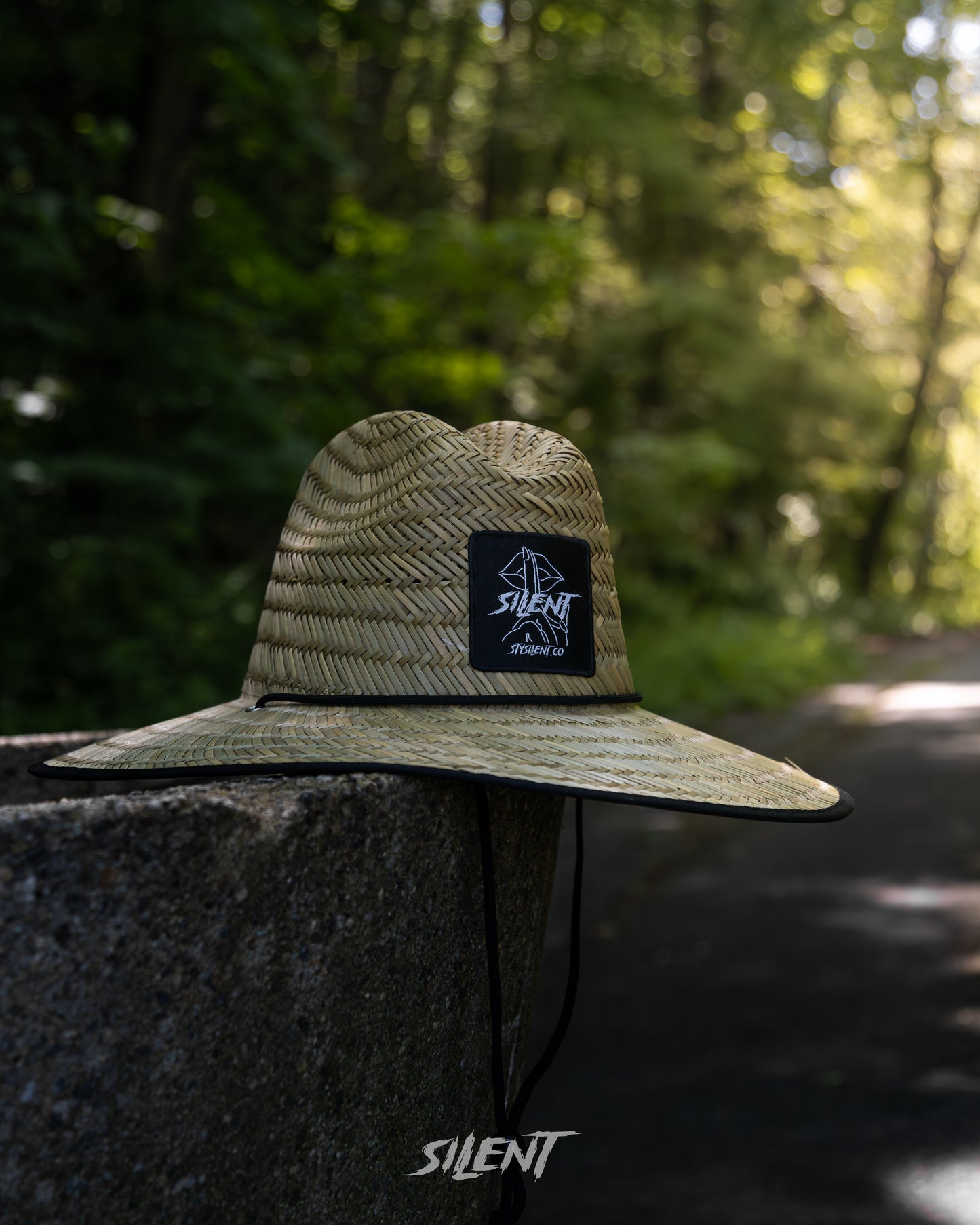 SILENT Straw Sun Hat