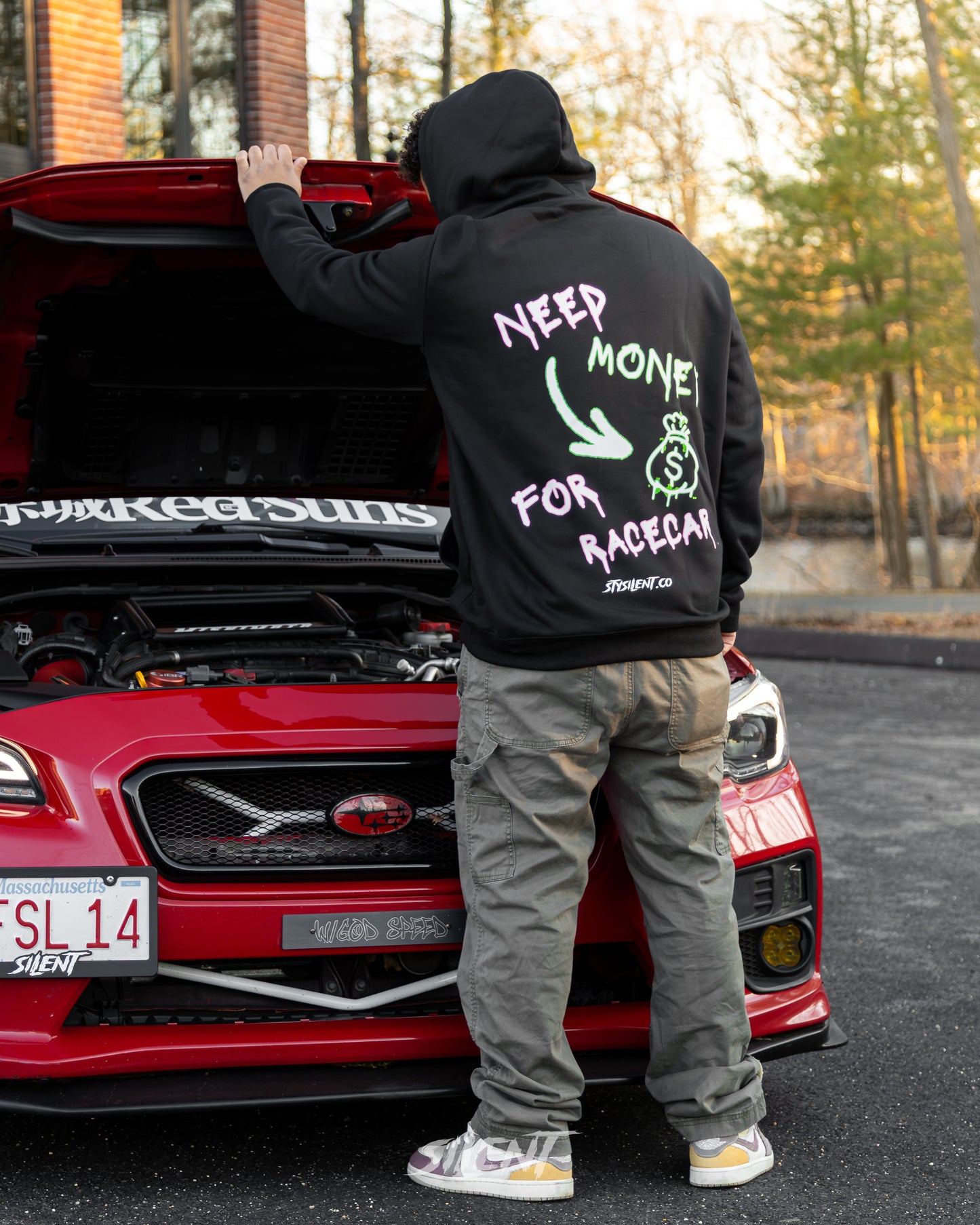 SILENT "Need Racecar" Hoodie