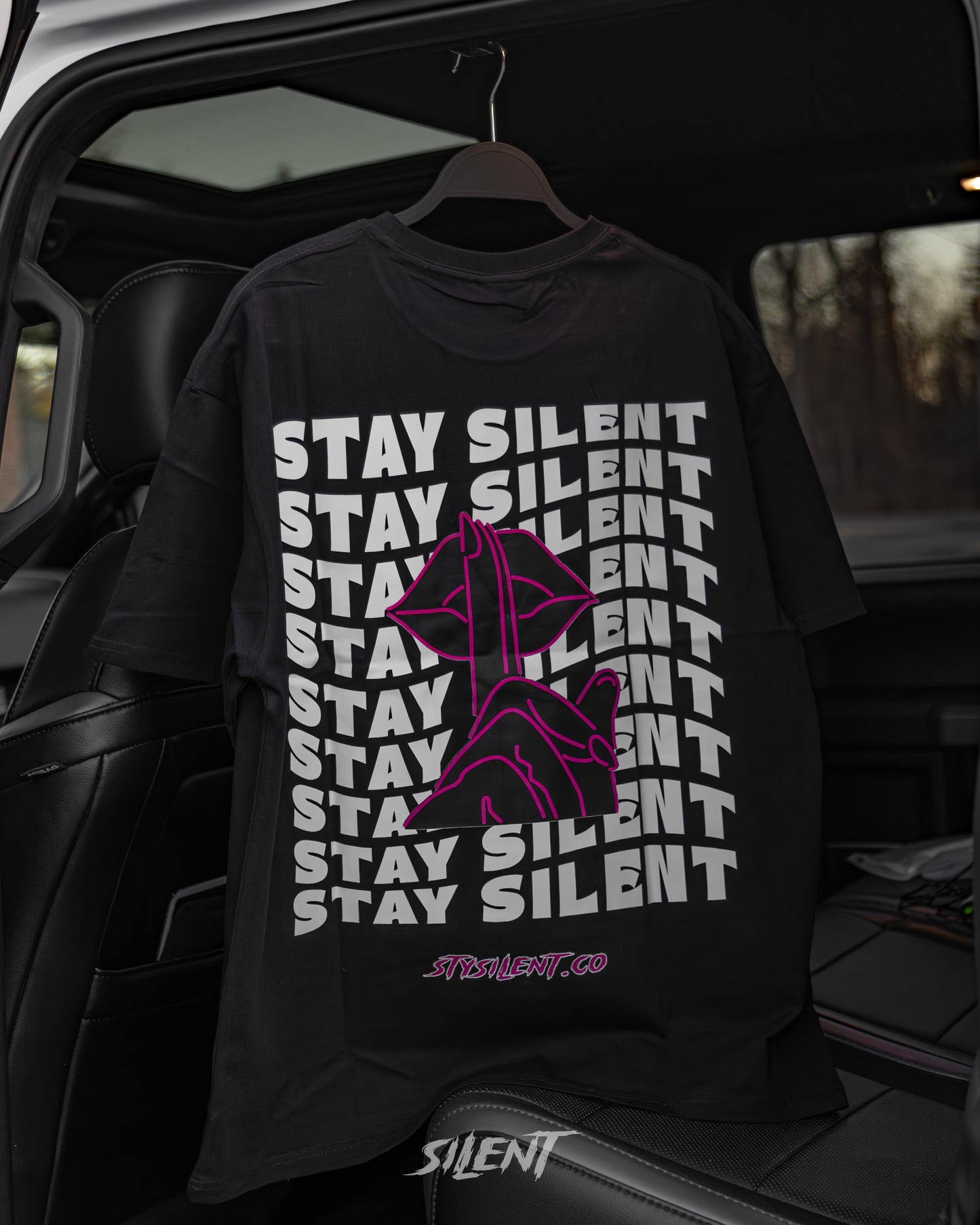 SILENT Pink Wave T-Shirt