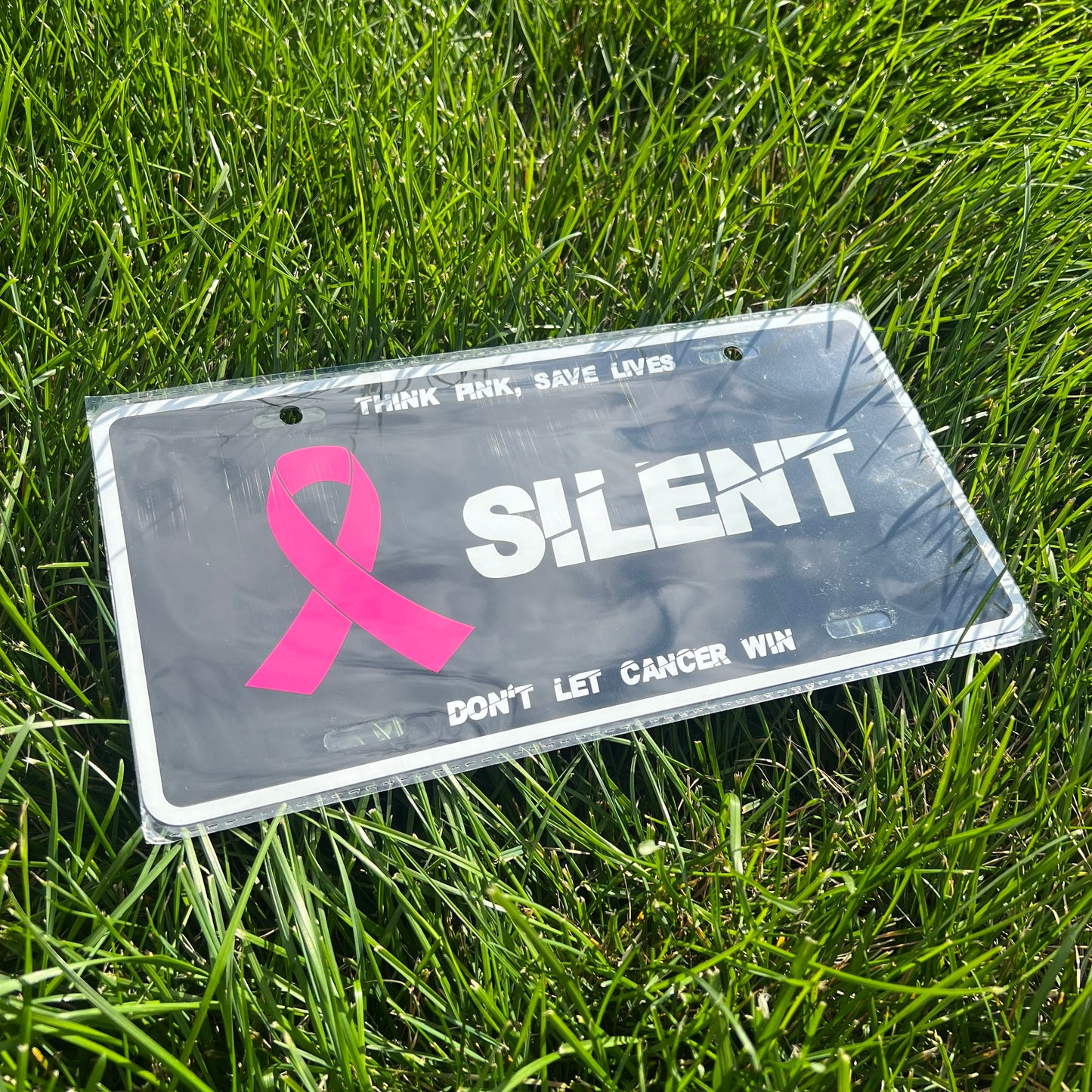 SILENT Vanity License Plate