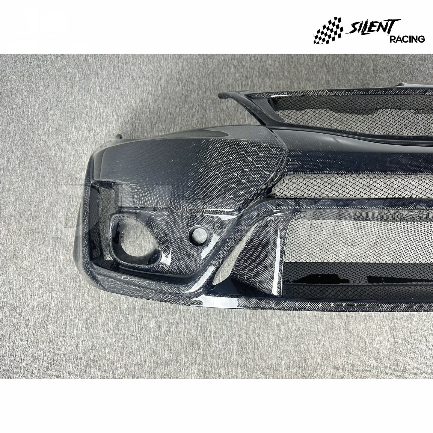 VARIS Style Honeycomb Carbon Fiber Front Bumper + Lip - Subaru Impreza WRX/STI (08-14)