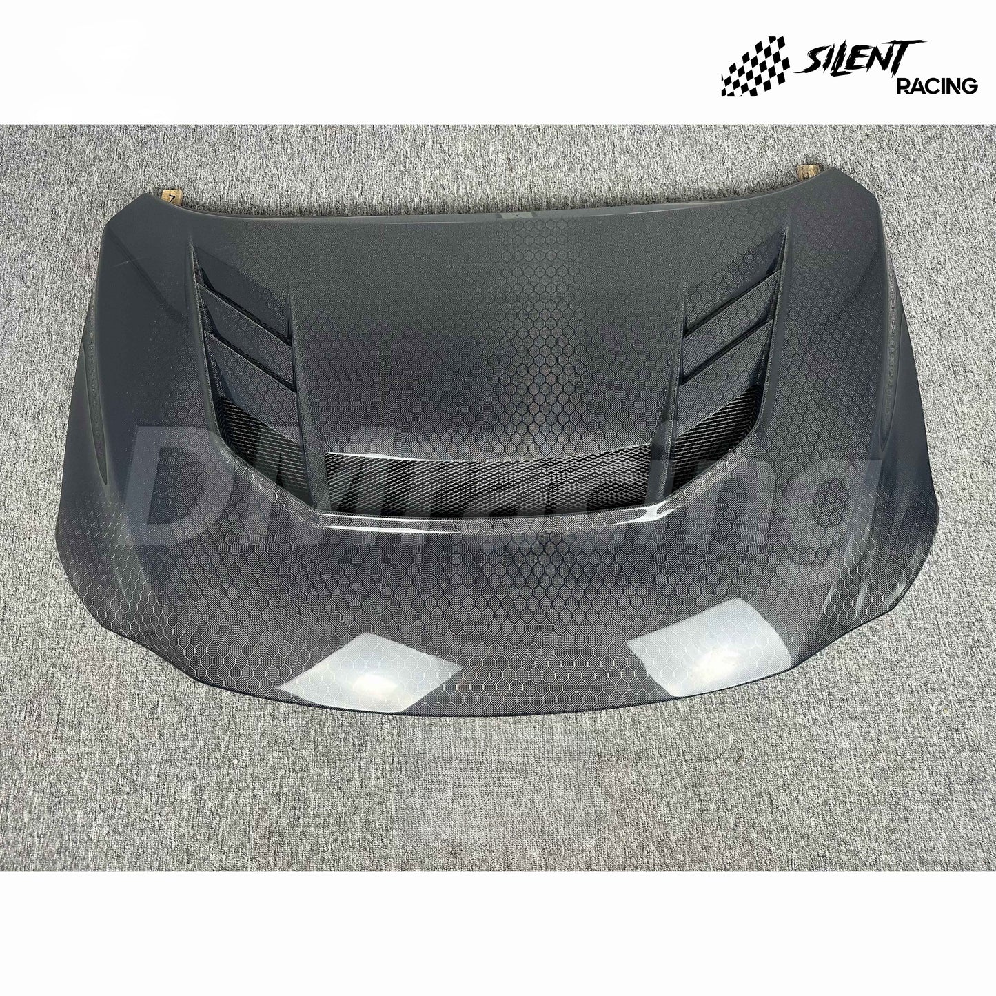 DM Style Honeycomb Carbon Fiber Hood - Subaru WRX 22+