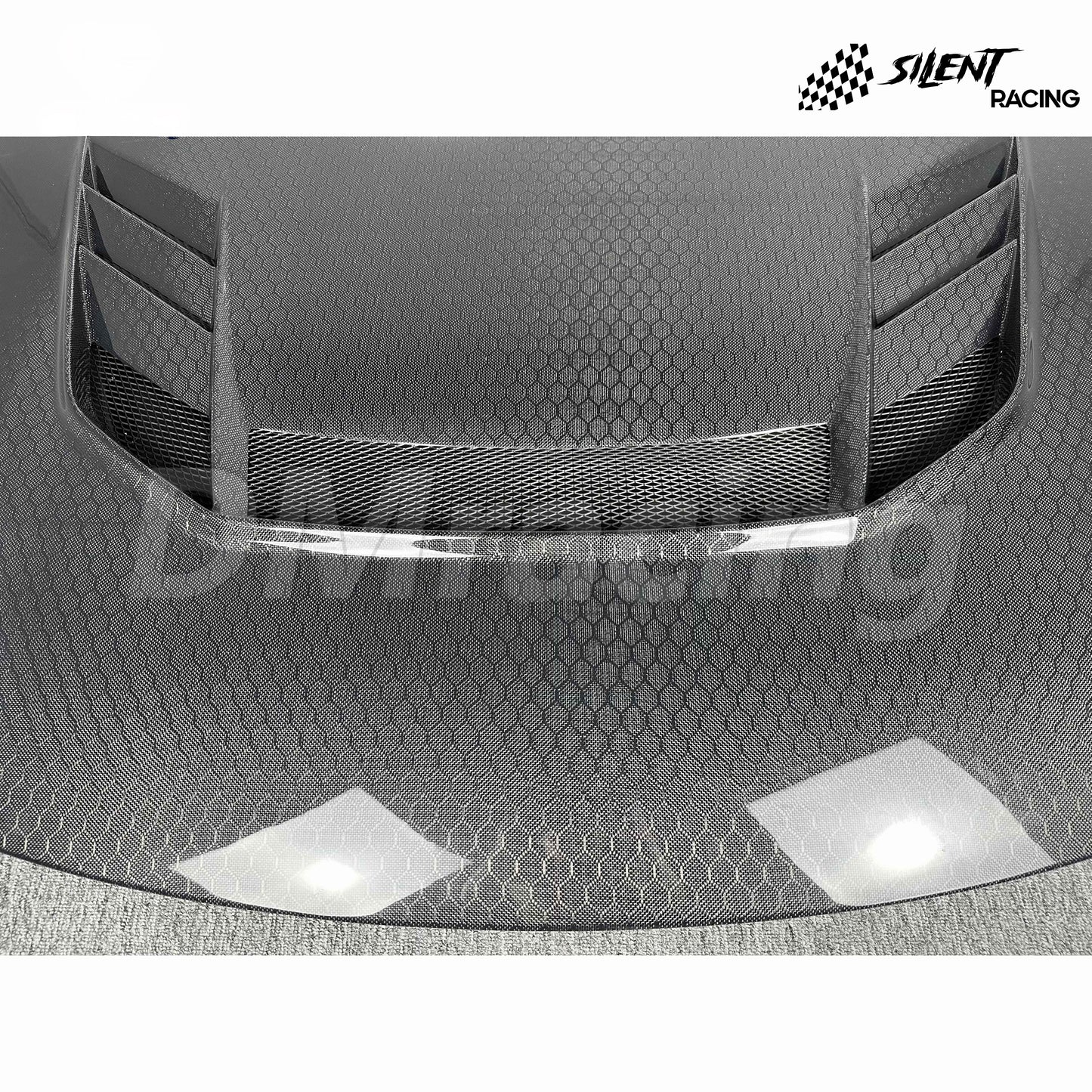 DM Style Honeycomb Carbon Fiber Hood - Subaru WRX 22+