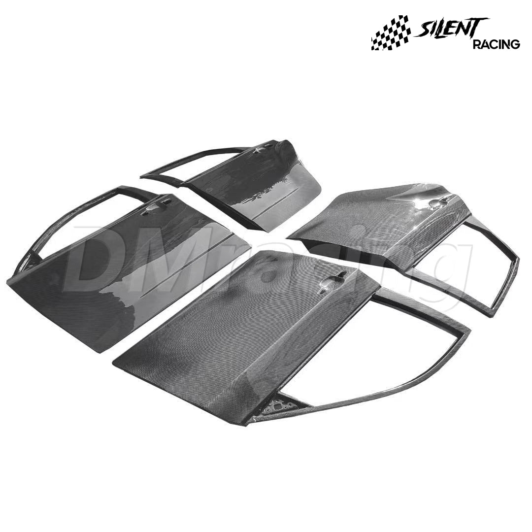 OEM Style Carbon Fiber Door Panel for Subaru Impreza WRX/STI Hatchback (2008-2014)