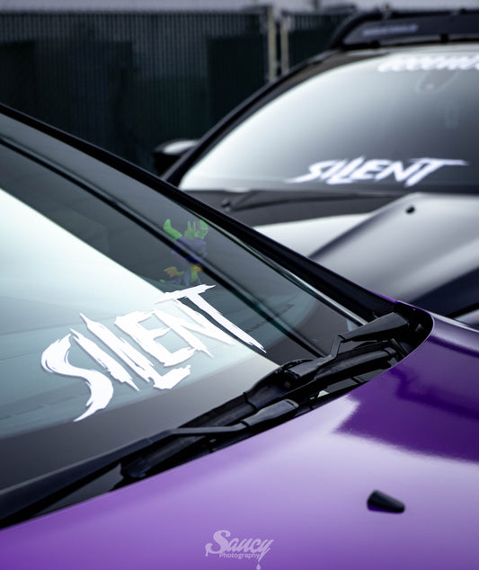 SILENT Windshield Banner