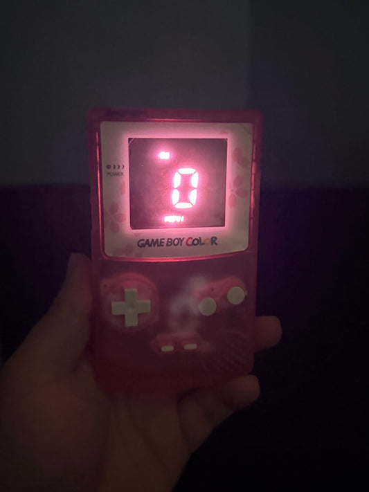 Gameboy Speedometer Screen Color ADD-ON
