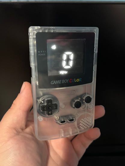Gameboy Color GPS Speedometer