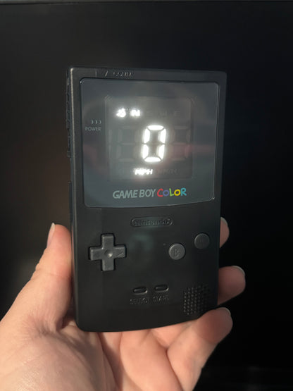 Gameboy Color GPS Speedometer