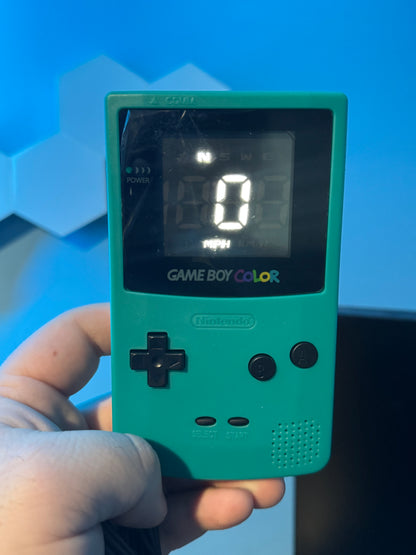 Gameboy Color GPS Speedometer