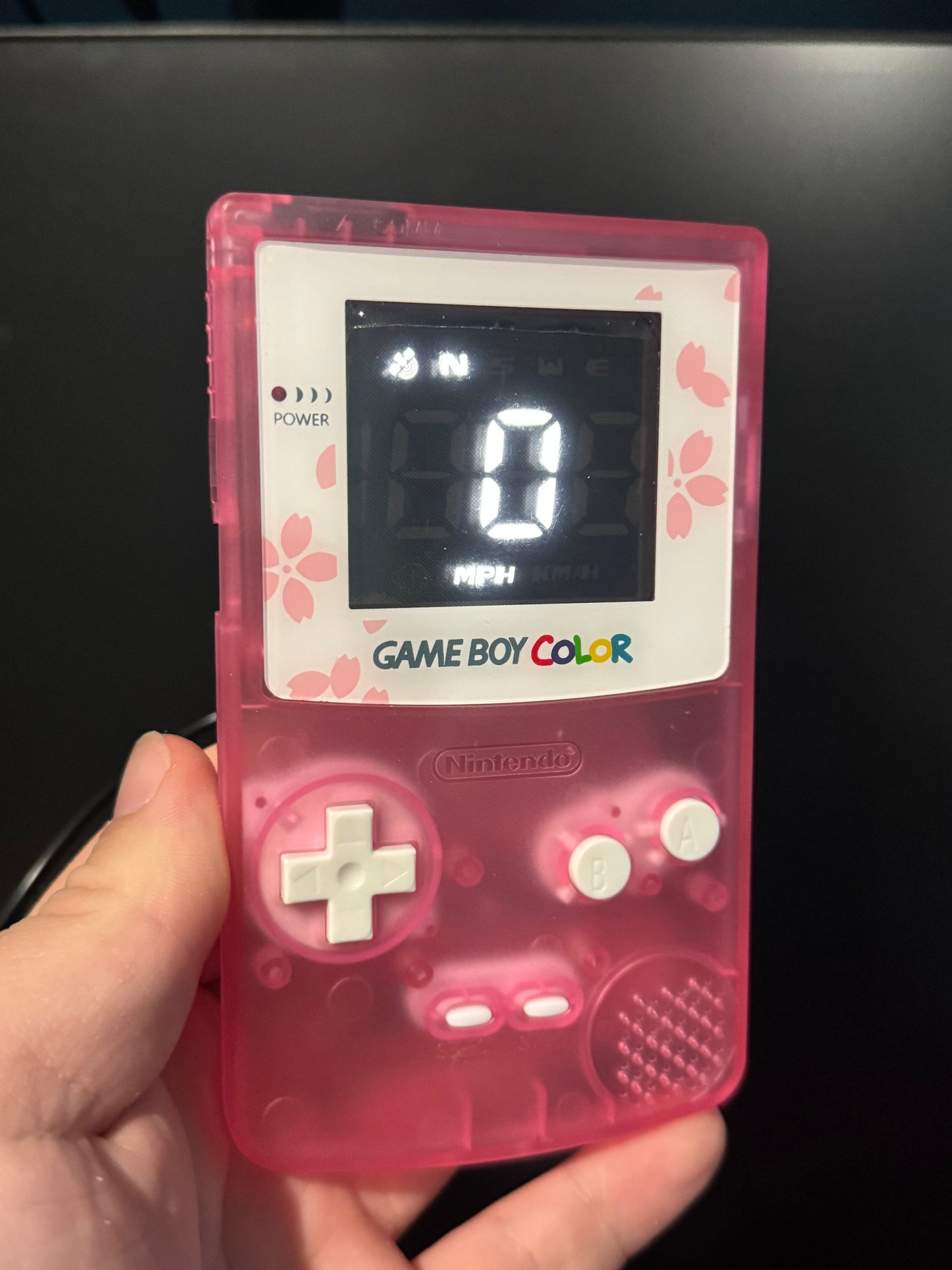 Gameboy Color GPS Speedometer