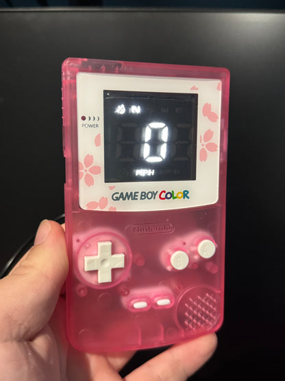 Gameboy Color GPS Speedometer