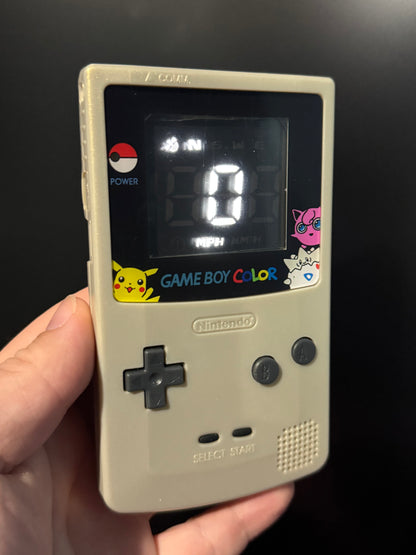 Gameboy Color GPS Speedometer