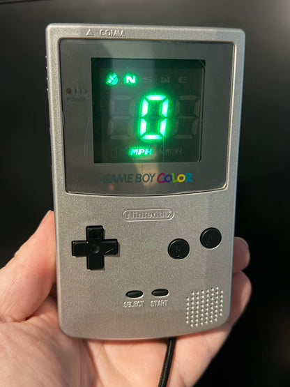 Gameboy Color GPS Speedometer