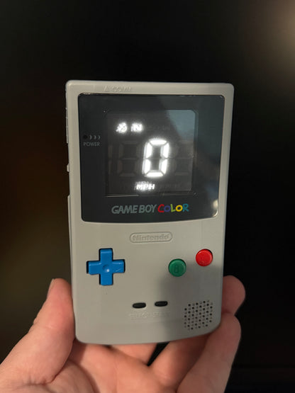 Gameboy Color GPS Speedometer