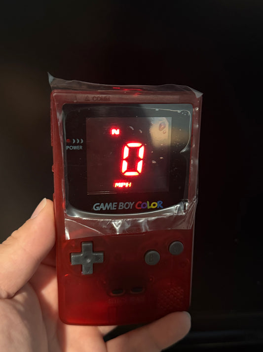Gameboy Speedometer Screen Color ADD-ON