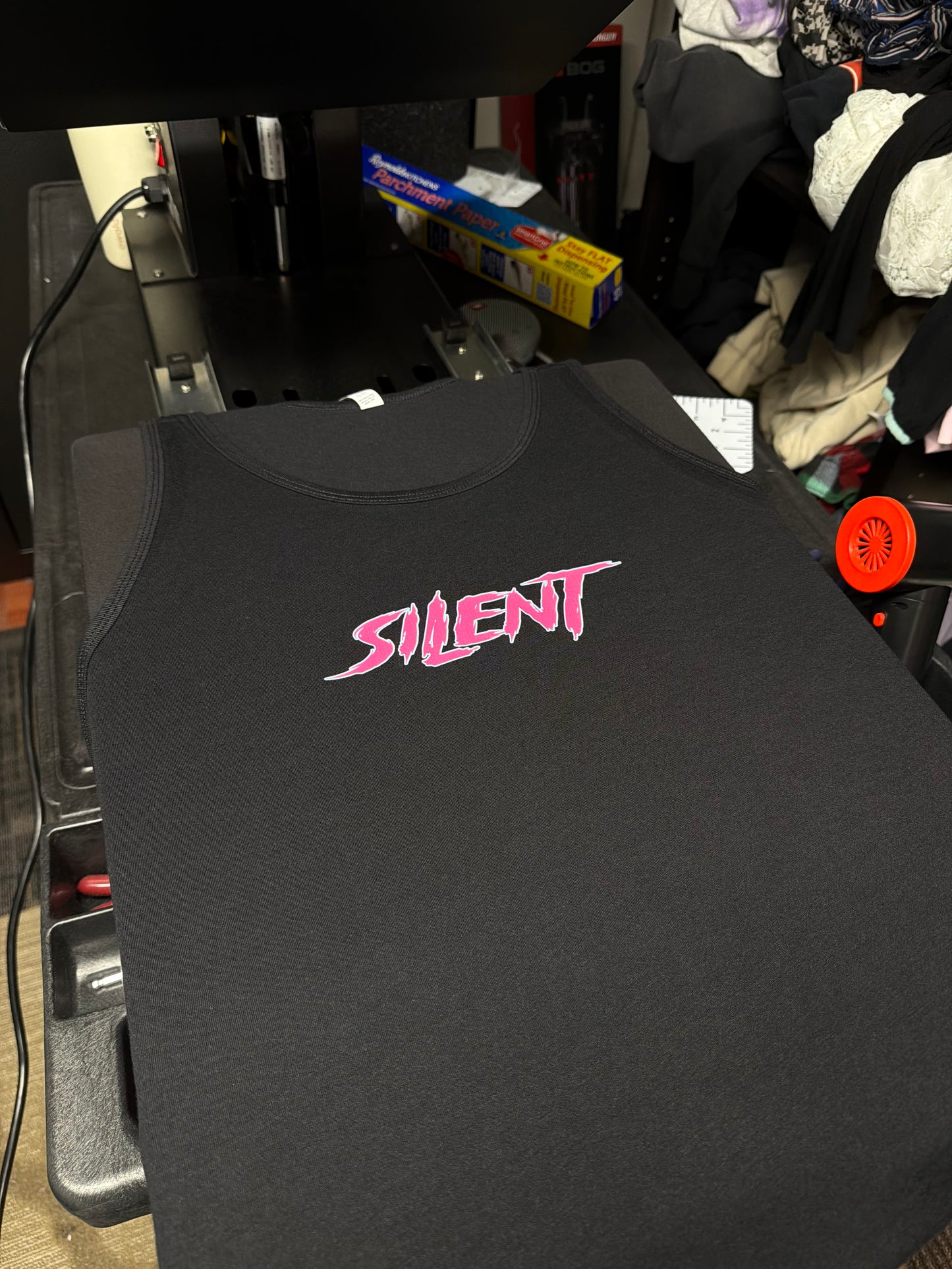 SILENT Tank Tops