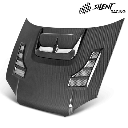 CW Style Carbon Fiber Hood - Subaru Impreza 02-03