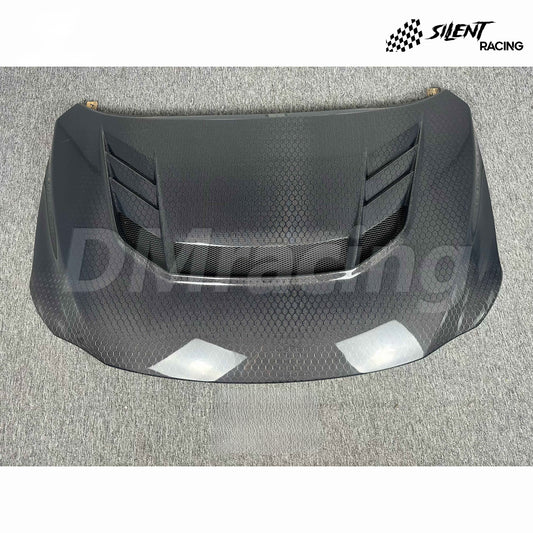 DM Style Honeycomb Carbon Fiber Hood - Subaru WRX 22+