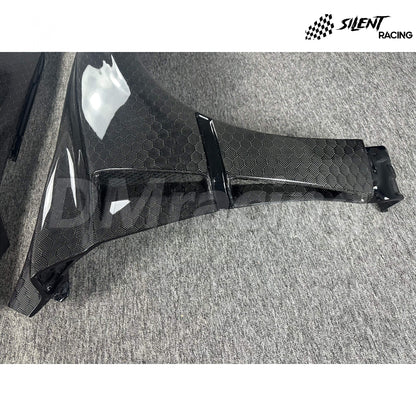 VARIS Style Honeycomb Carbon Fiber Fenders - Subaru Impreza WRX/STI (08-14)