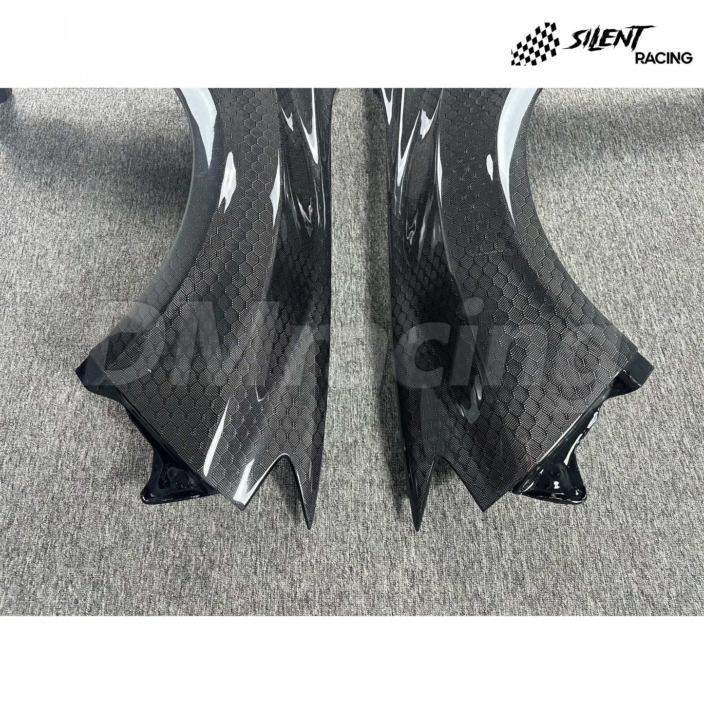 VARIS Style Honeycomb Carbon Fiber Fenders - Subaru Impreza WRX/STI (08-14)