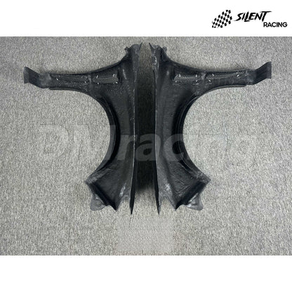 VARIS Style Honeycomb Carbon Fiber Fenders - Subaru Impreza WRX/STI (08-14)
