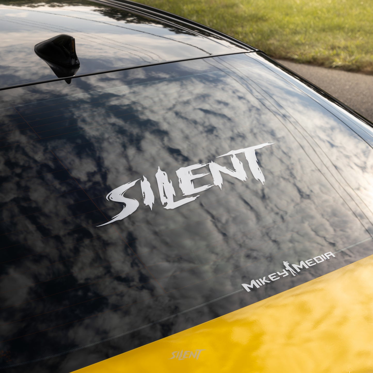 SILENT Windshield Banner